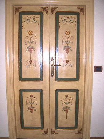 Porta decorata 2 